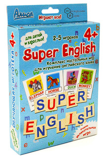 Настольная игра 'Super English' Алиса