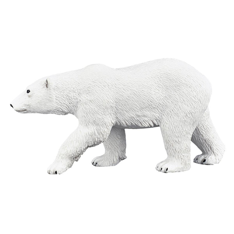 Аппликация «Белые медведи» из бумаги и картона