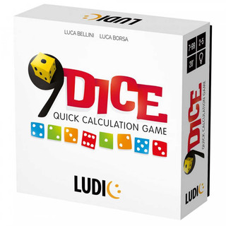 Карточная настольная игра LUDIC «9 кубиков»