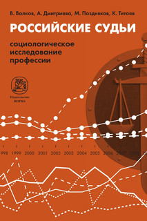 Российские судьи: социологическое исследование профессии. Монография