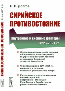 Сирийское противостояние. Внутренние и внешние факторы (2011–2021 гг.)