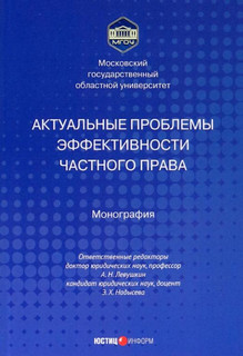 Актуальные проблемы эффективности частного права