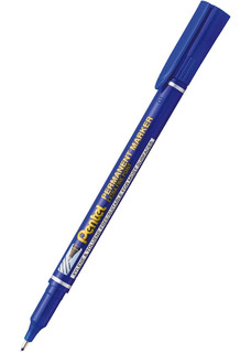 Маркер перманентный Pentel Fine Point, 1.6 мм, пулевидный, NF450-С, синий