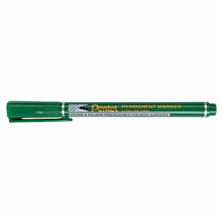 Маркер перманентный Pentel Fine Point, 1.6 мм, пулевидный, NF450-D, зеленый