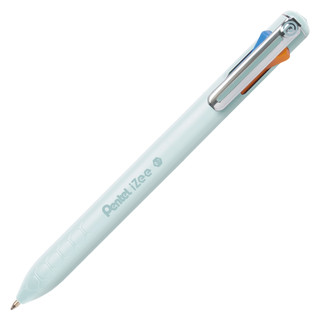 Ручка шариковая Pentel iZee, 4-х цветная, 0.7 мм, мятный корпус