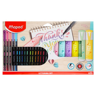 Набор для каллиграфии 12 предметов 'Lettering Set', Maped