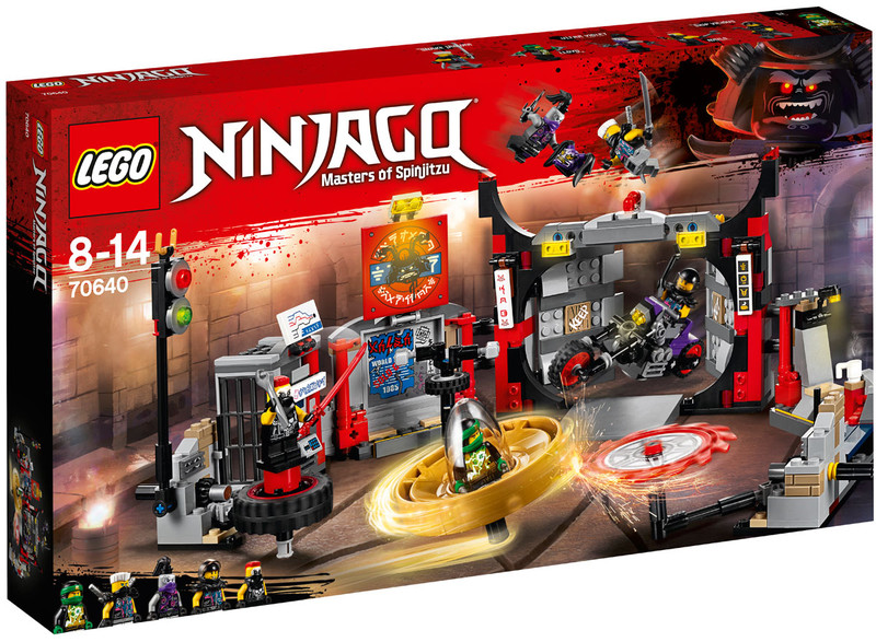 LEGO NINJAGO 70640 Штаб-квартира Сынов Гармадона Конструктор