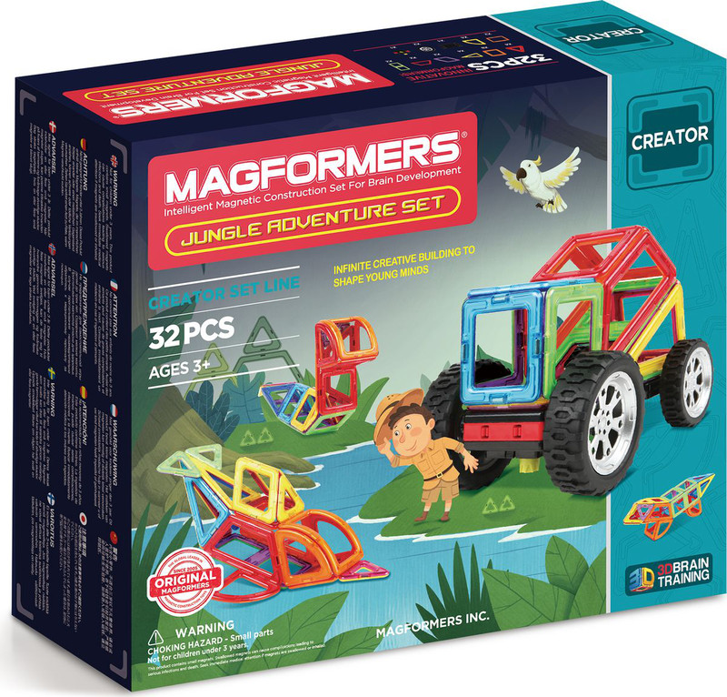 Magformers Магнитный конструктор Jungle Adventure Set