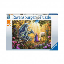 Пазл 'Дракон. Фантазия', 500 элементов Ravensburger, цвет мультиколор