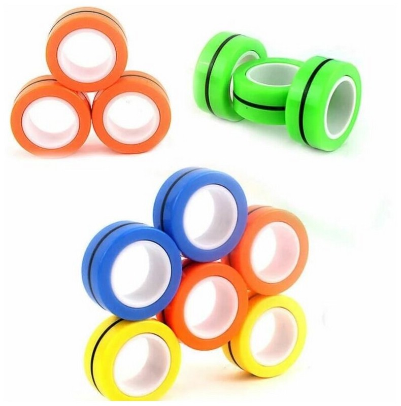 Fidget Toys магнитные кольца