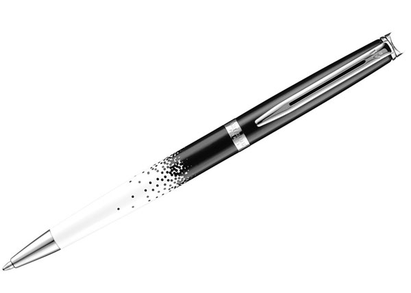 Шариковая ручка Waterman Hemisphere Essential 2015 Ombres et Lumieres Special Edition, Black and White CT